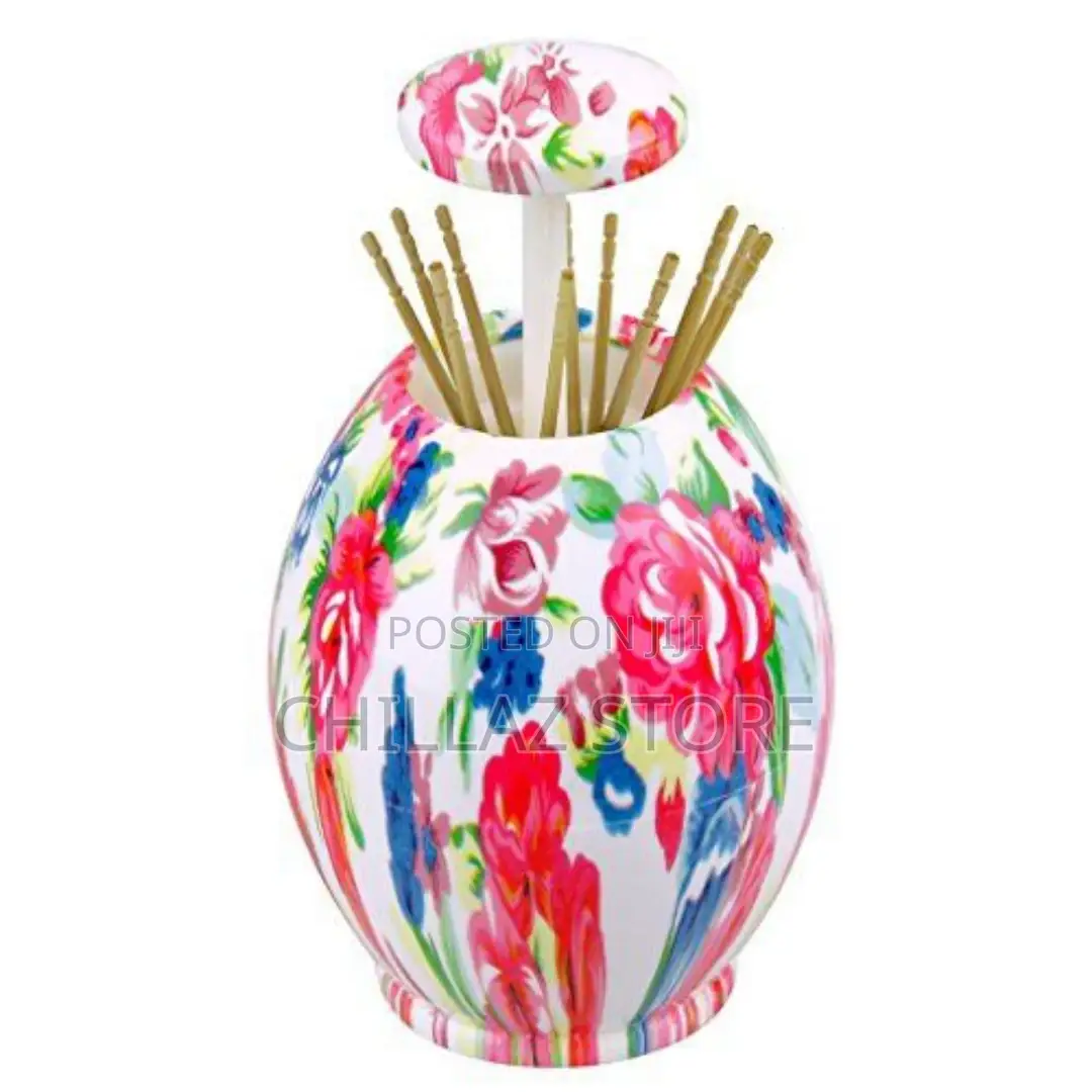 Automatic Multi-Design Egg Plastic Toothpick Holder