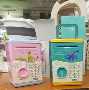 Mini ATM Electronic Piggy Banks Money Banks Coin Note Bank