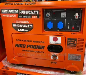 Super Silent Generator 10kva Hiro Power