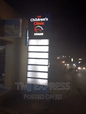 Pylon Signage 1X5 Meters Height