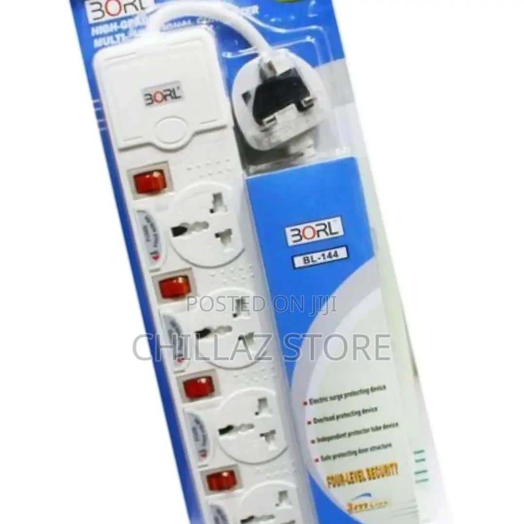 BORL 4 Ways BL-144 Heavy Duty Extension Socket-