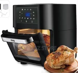 12L Digital Air Fryer Oven Toaster Rotisserie Dehydrator