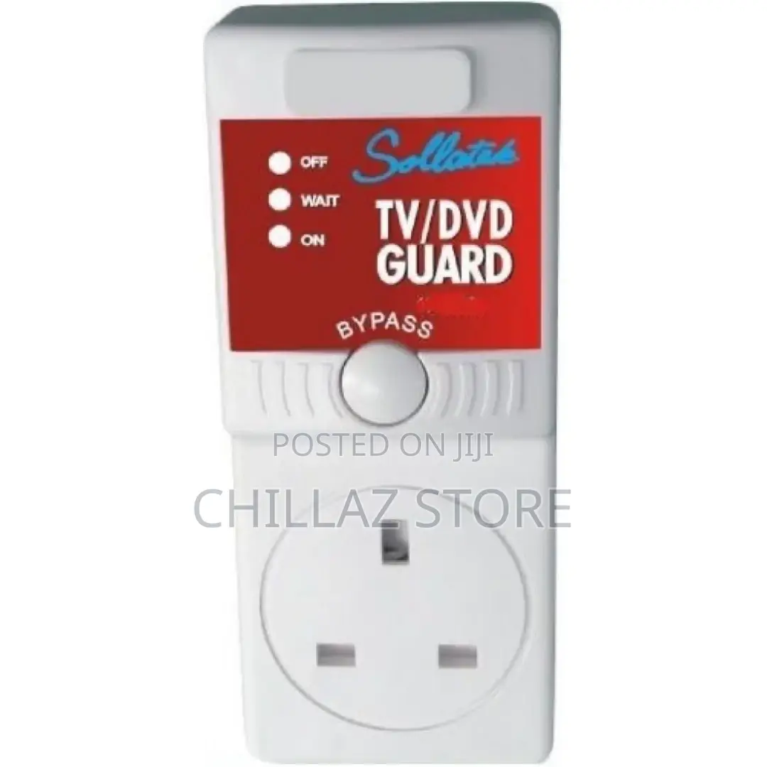 Sollatek Linier Voltshield TV Guard – White,Red