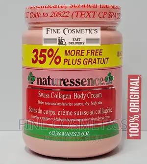 Nature Essence Swiss Collagen Body Cream |Toning +Moisturise