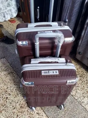 Vip Original Plastic Suitcase. Medium.( Brown)