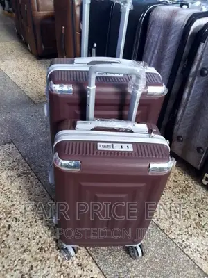 Vip Original Plastic Suitcase. Medium.( Brown)