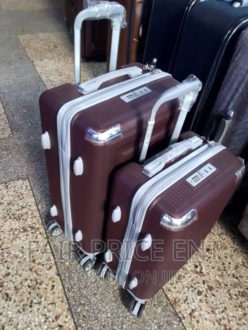 Vip Original Plastic Suitcase. Medium.( Brown)