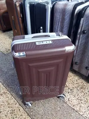 Vip Original Plastic Suitcase.Large.( Brown)