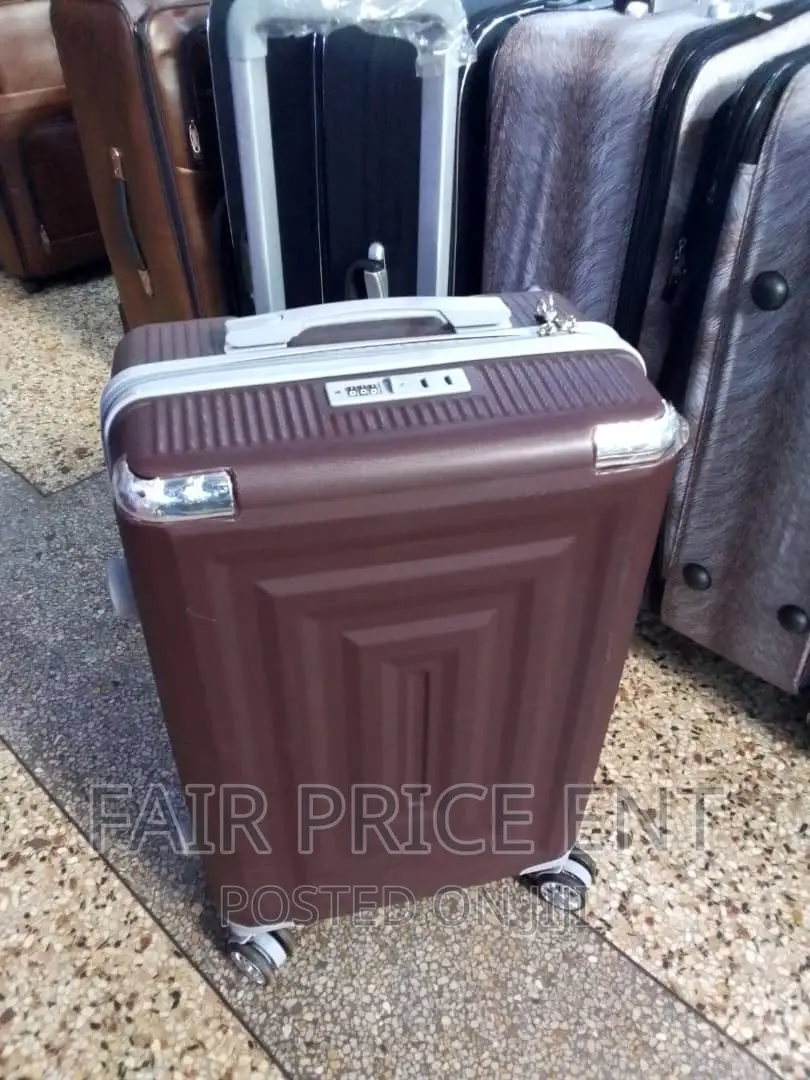 Vip Original Plastic Suitcase.Large.( Brown)