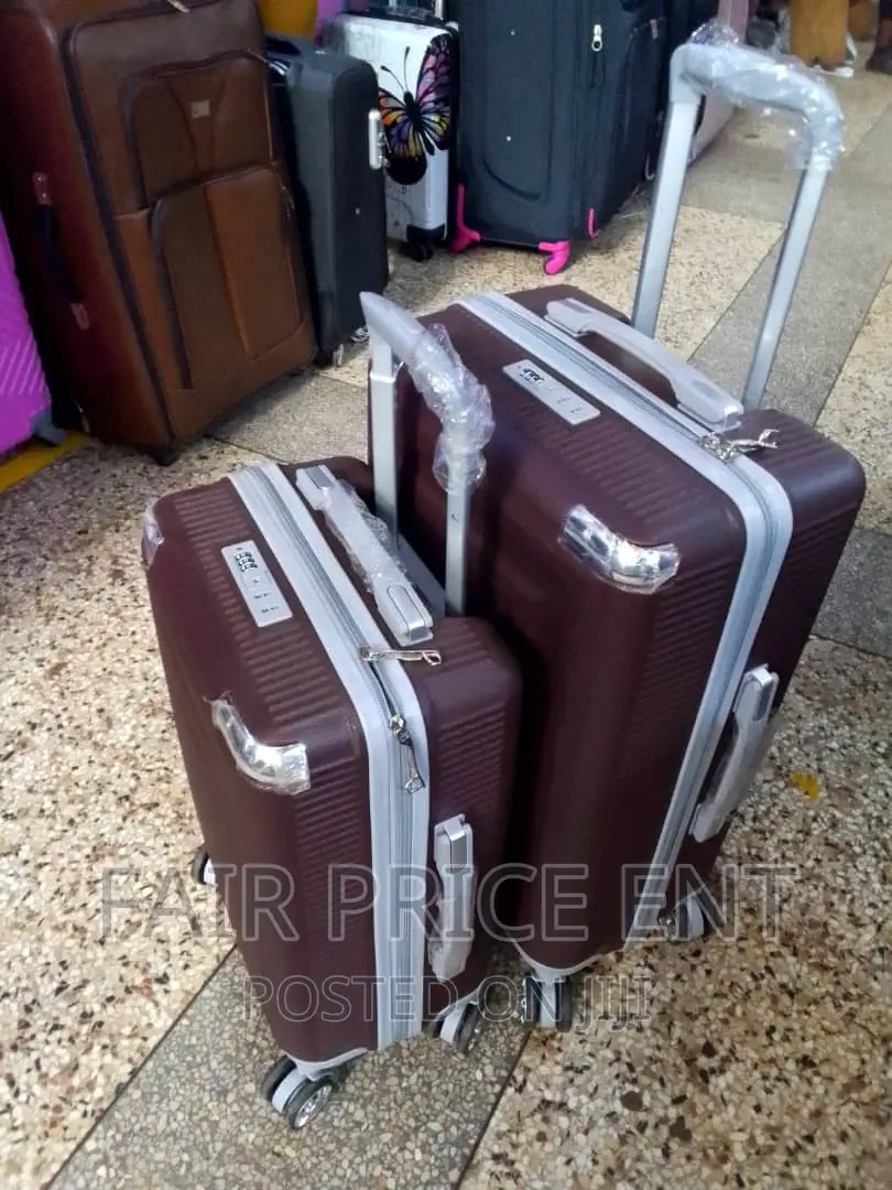 Vip Original Plastic Suitcase.Large.( Brown)