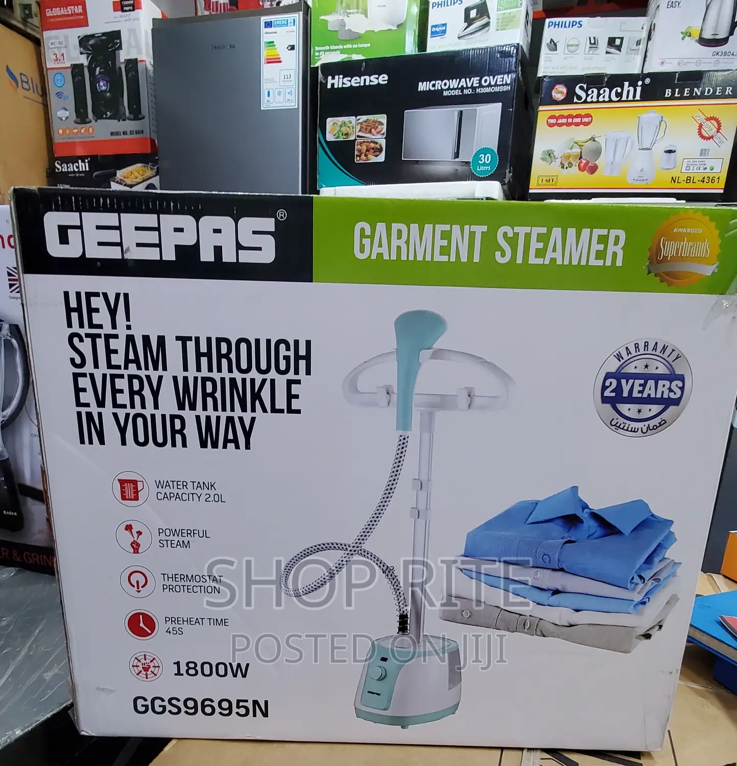 Geepas Electric Garment Steamer