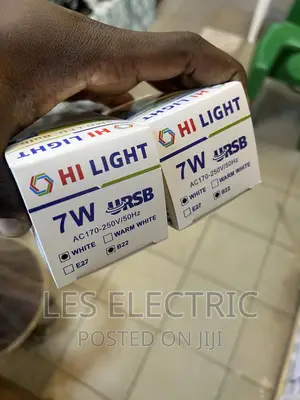 5watts and 7watts Bulb