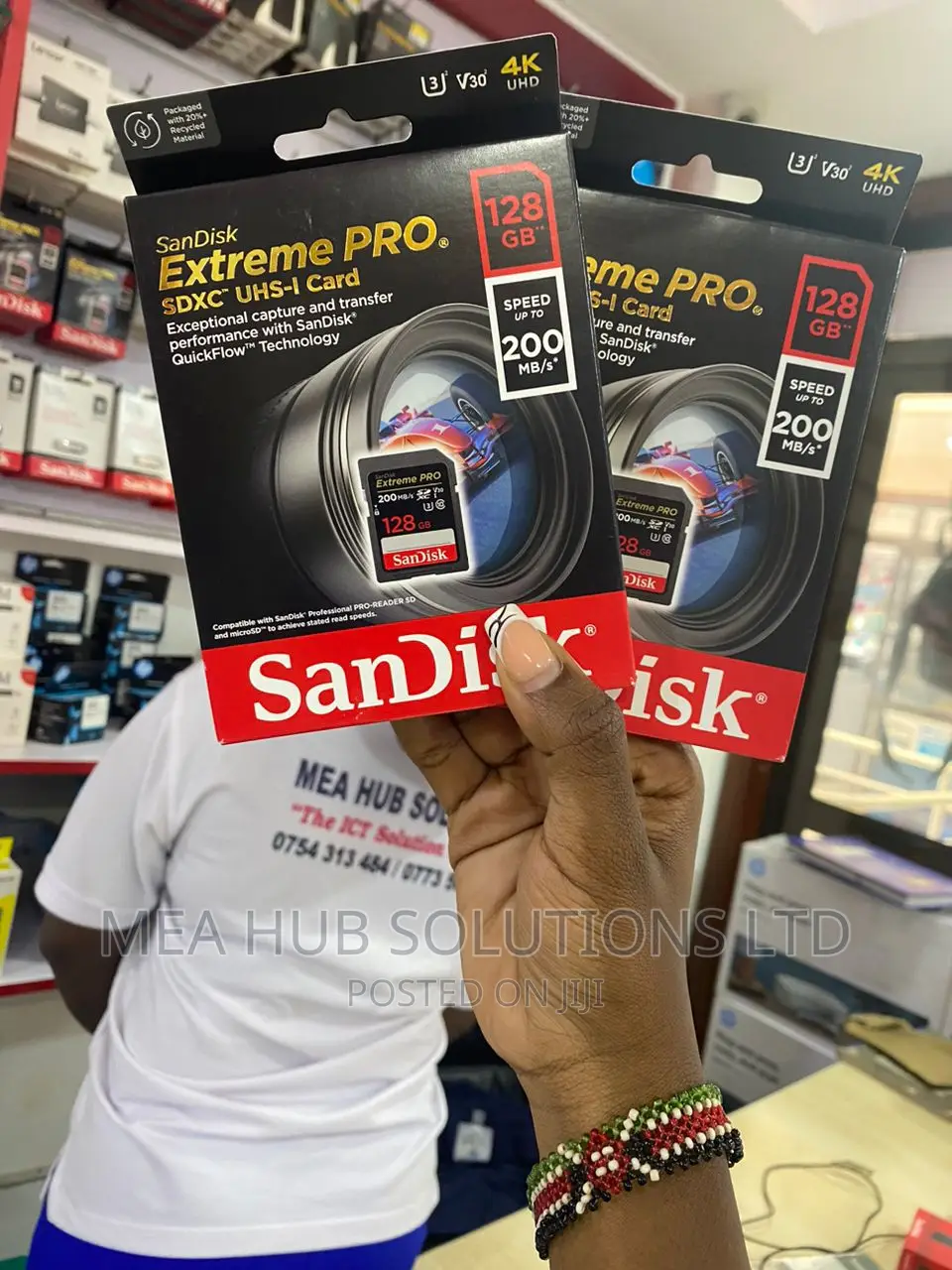 128gb Sandisk Extreme Pro Memory Card