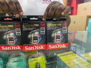 128gb Sandisk Extreme Pro Memory Card