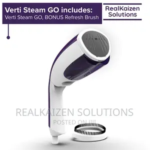 UK VERTI STEAM GO Foldable Light Weight Clothes Steamer
