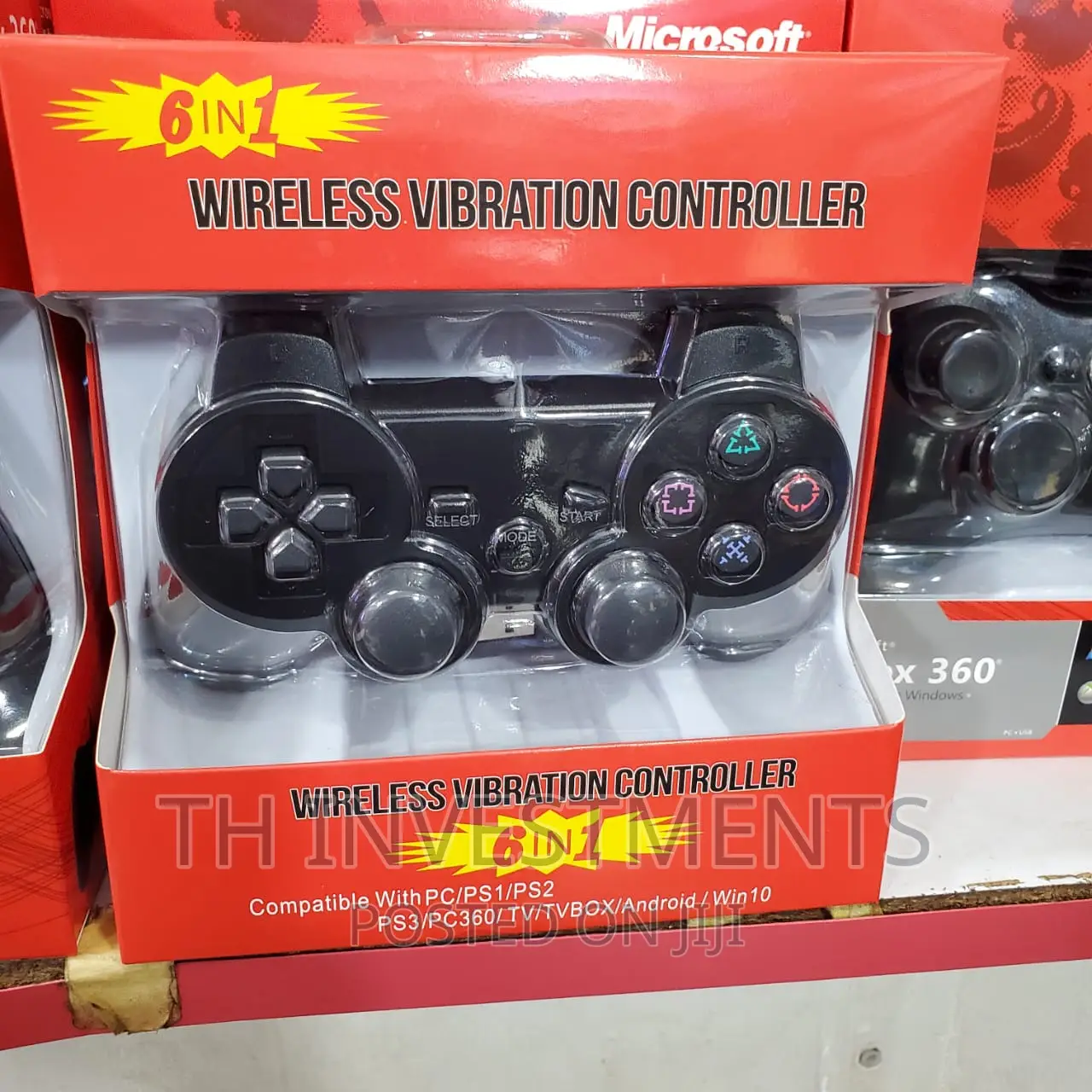 6 in 1 Wireless Vibration Controller.