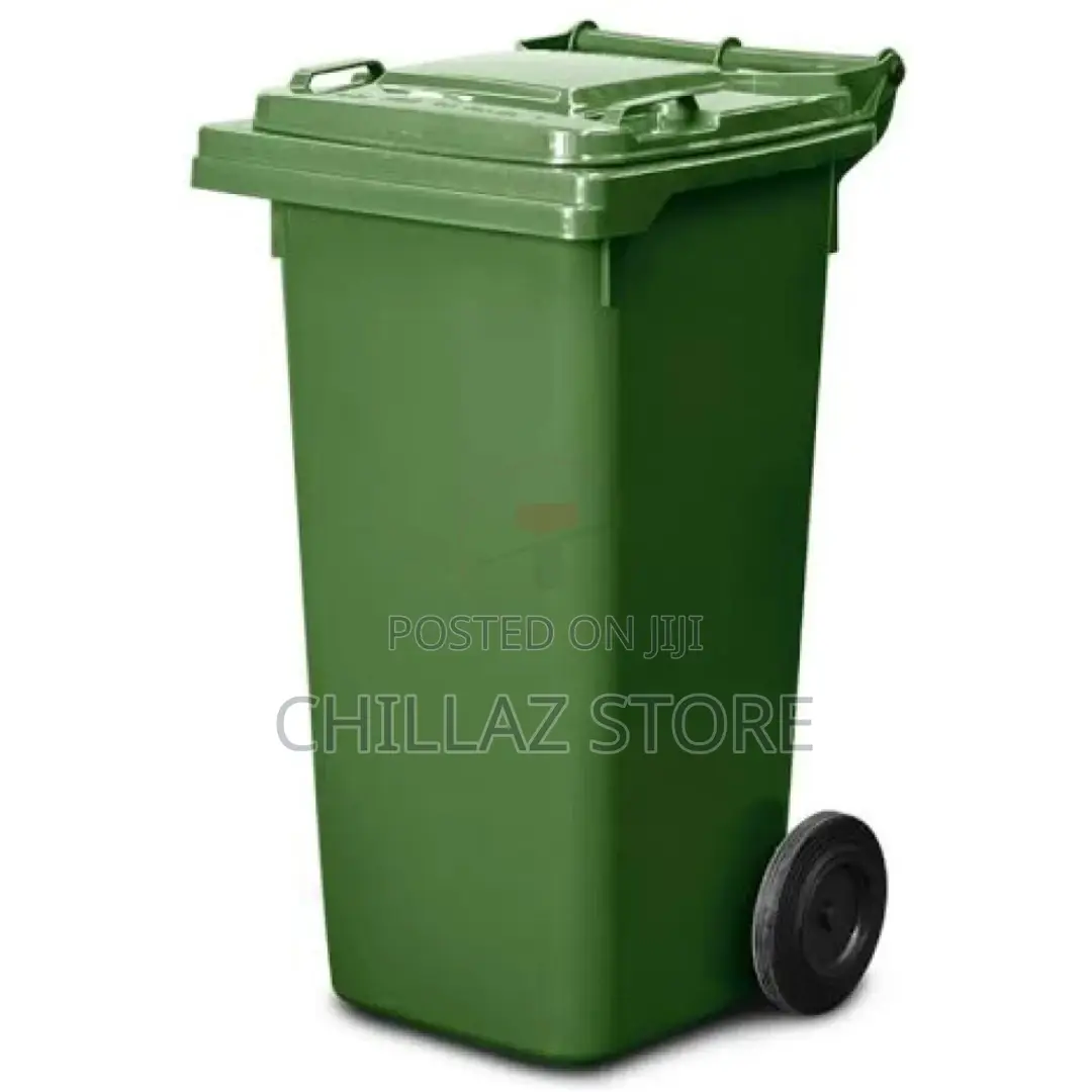 Outdoor 120L Plastic Dustbin Waste Bin, 120 Litres Dustbin,