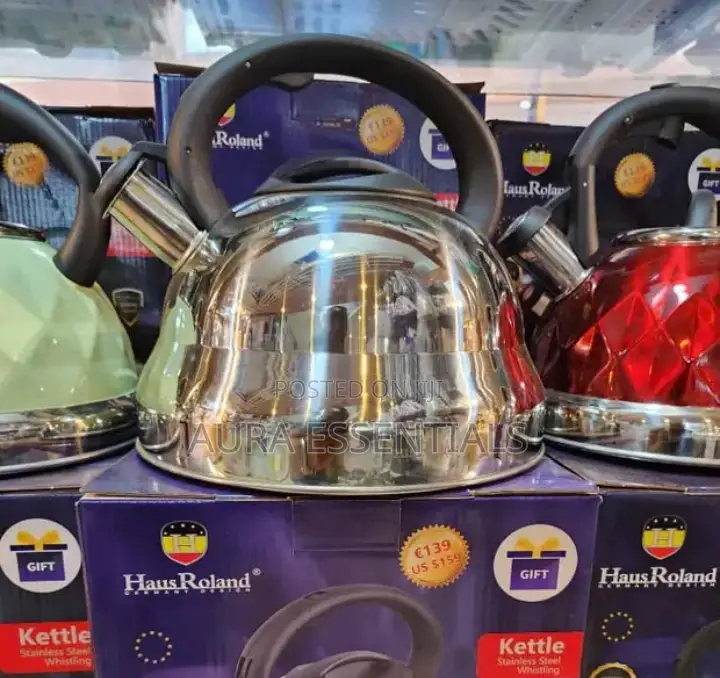 Haus Roland Stainless Steel Whistling Kettle