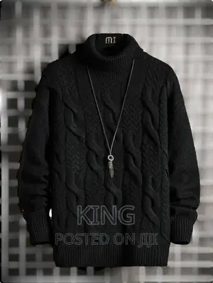 Black Chronic Sweater