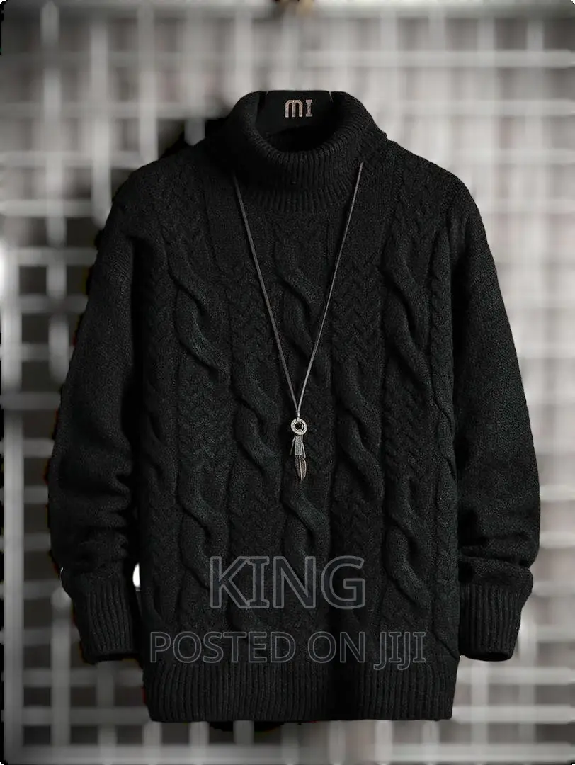 Black Chronic Sweater