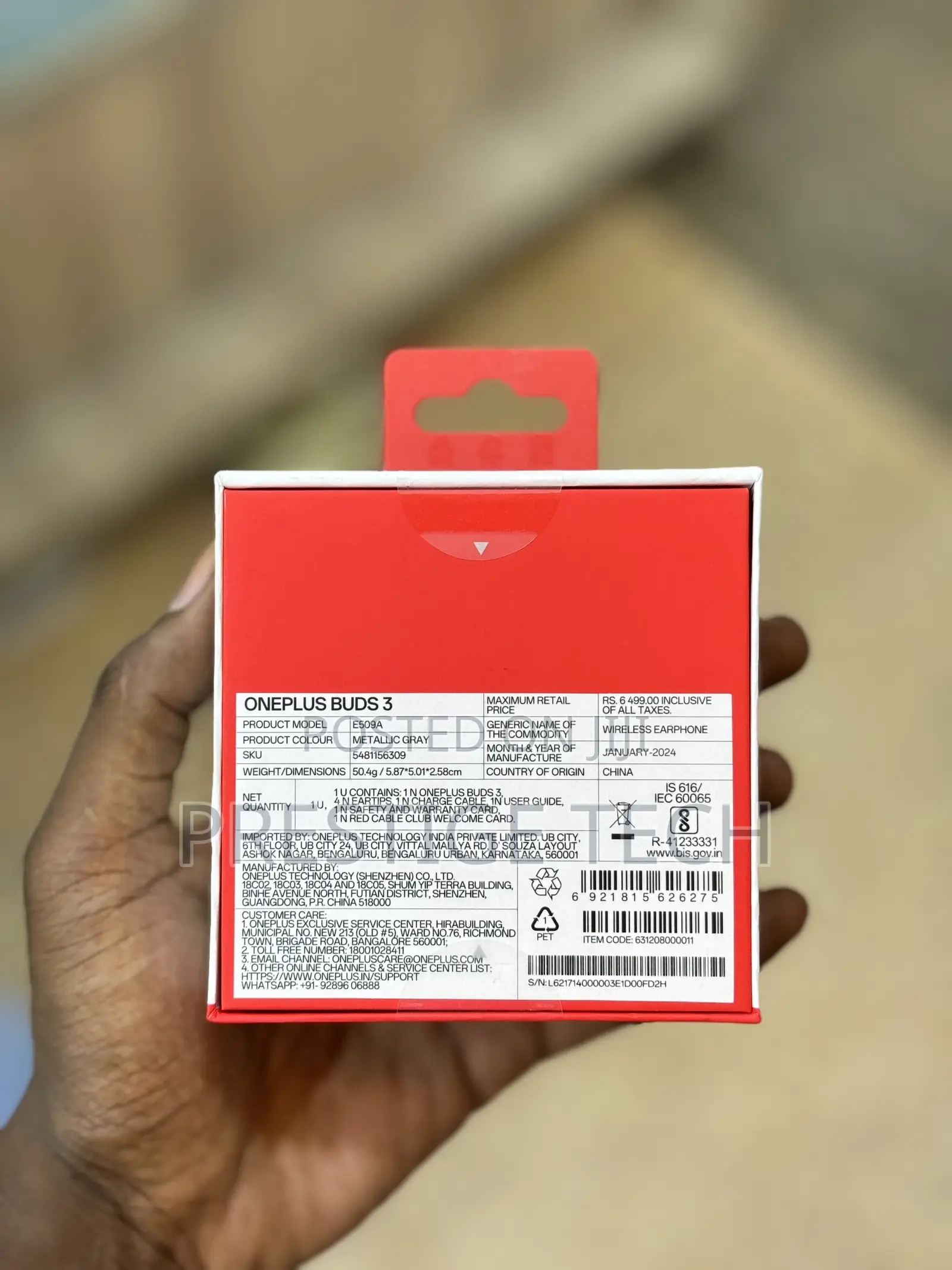 Oneplus Buds 3 With Massive Bass, Sliding Volume Control,ANC