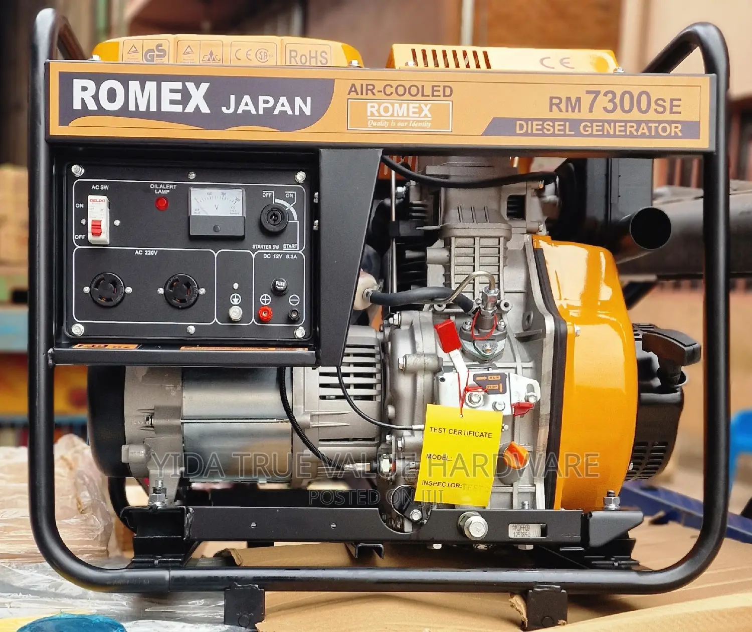 Diesel Generator 7300SE 7kva