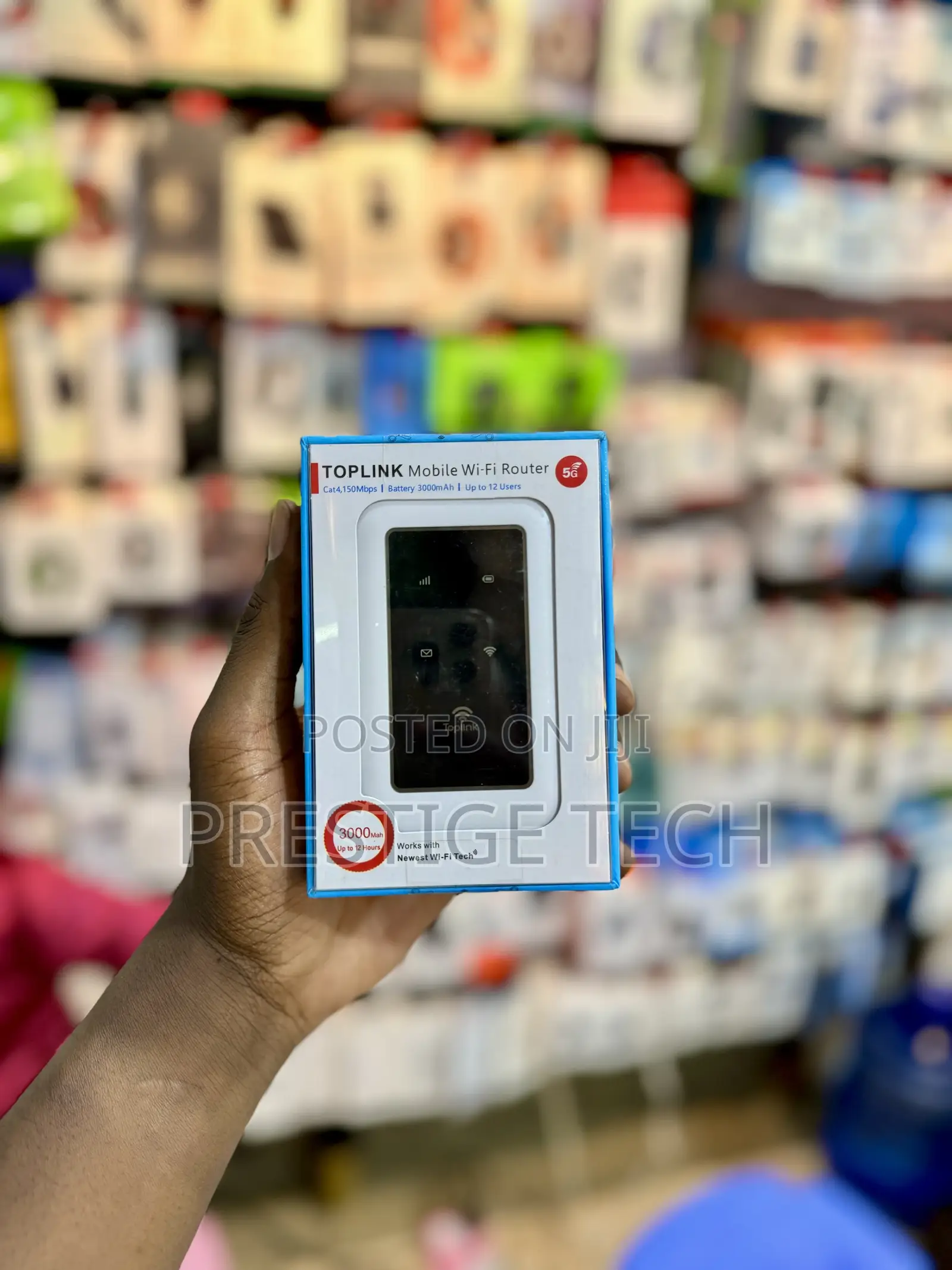 Toplink Mobile 5G Mifi Router With Upto 12 Hours Battery
