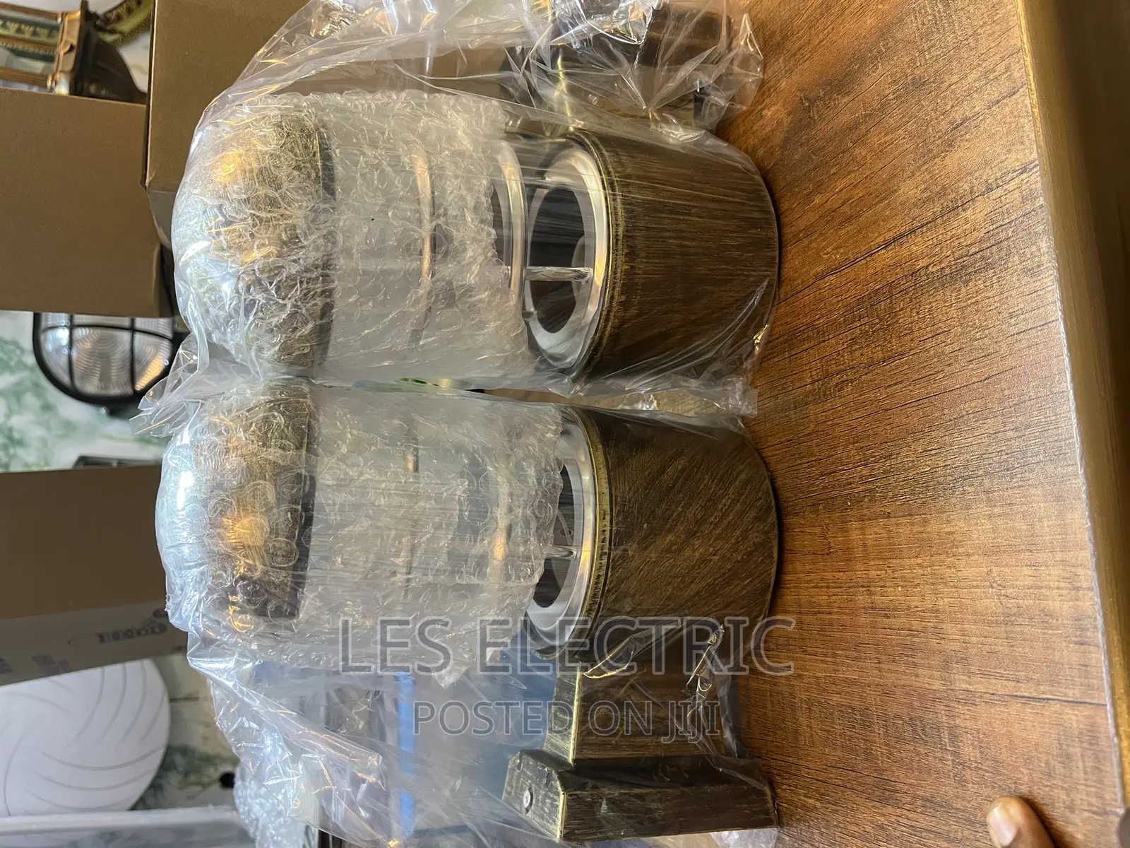 Angle Reflector Lamp Gold
