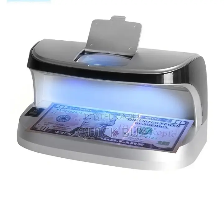 Rechargeable Desk Top Fake Currency Detector