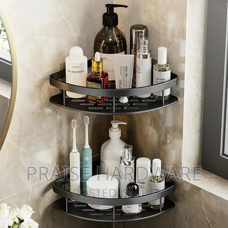 Black Corner Shelve Aao1