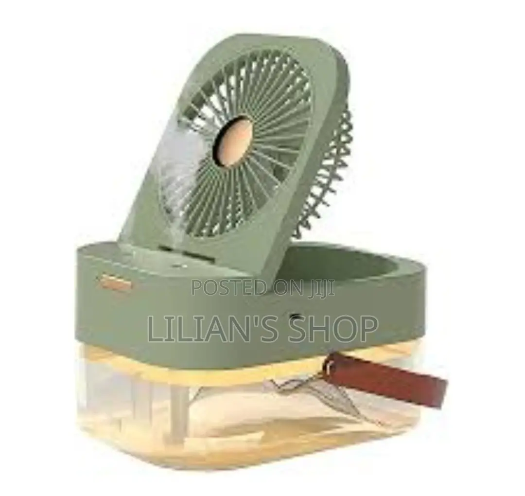 Foldable Table/Desk Fan Intelligent Humidifier