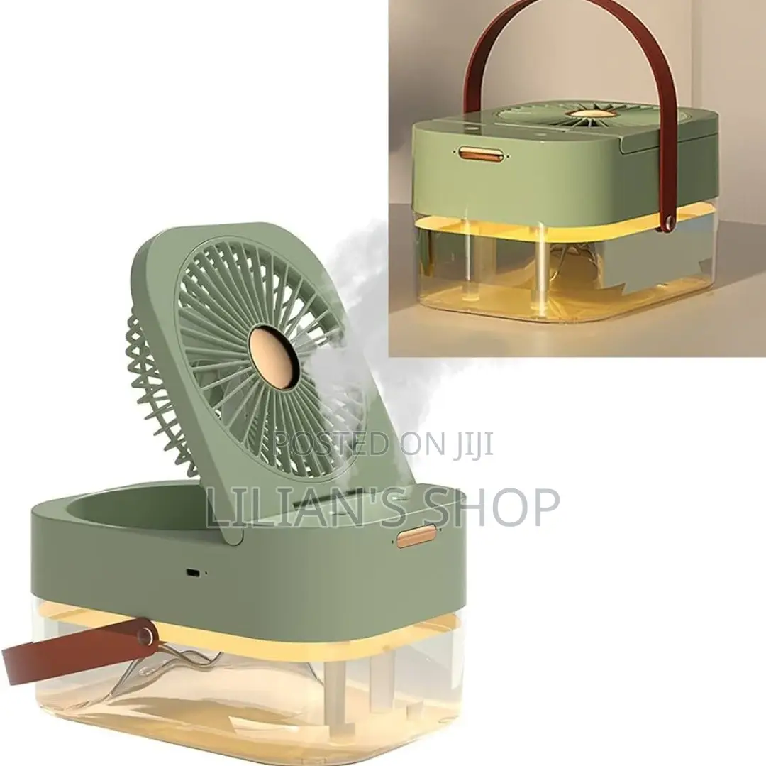 Foldable Table/Desk Fan Intelligent Humidifier