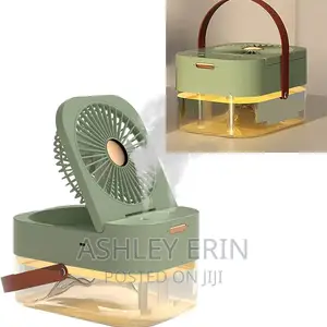 Foldable Table/Desk Fan Intelligent Humidifier
