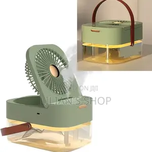 Foldable Table/Desk Fan Intelligent Humidifier