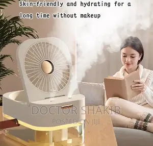 Portable Humidifier With Cooling Fan