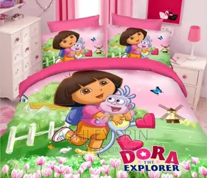 Kids Girls Cartoon Character Duvets -3 PCS