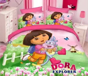 Kids Girls Cartoon Character Duvets -3 PCS