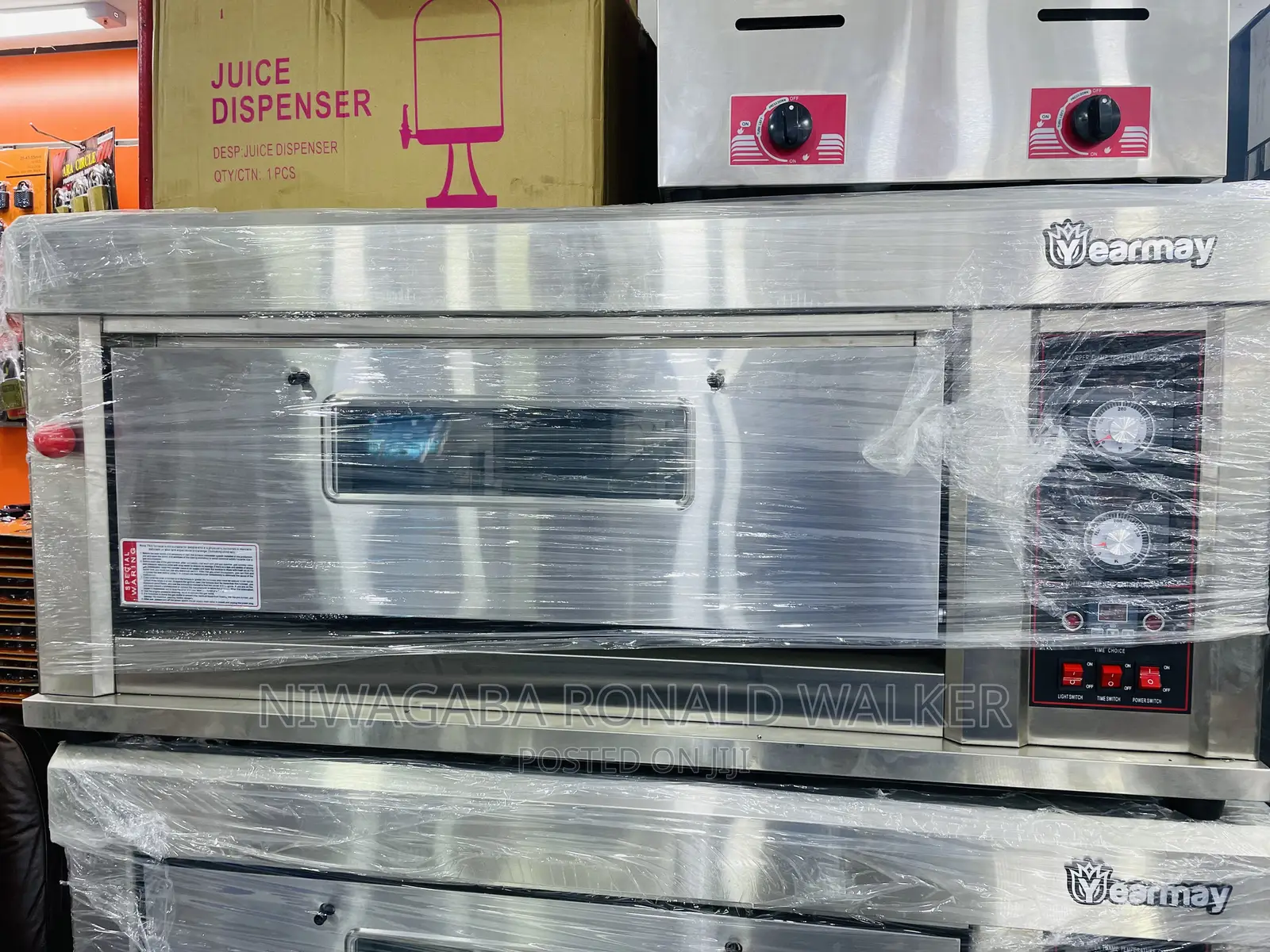 Commercial Double Tray Single Deck Full Gas