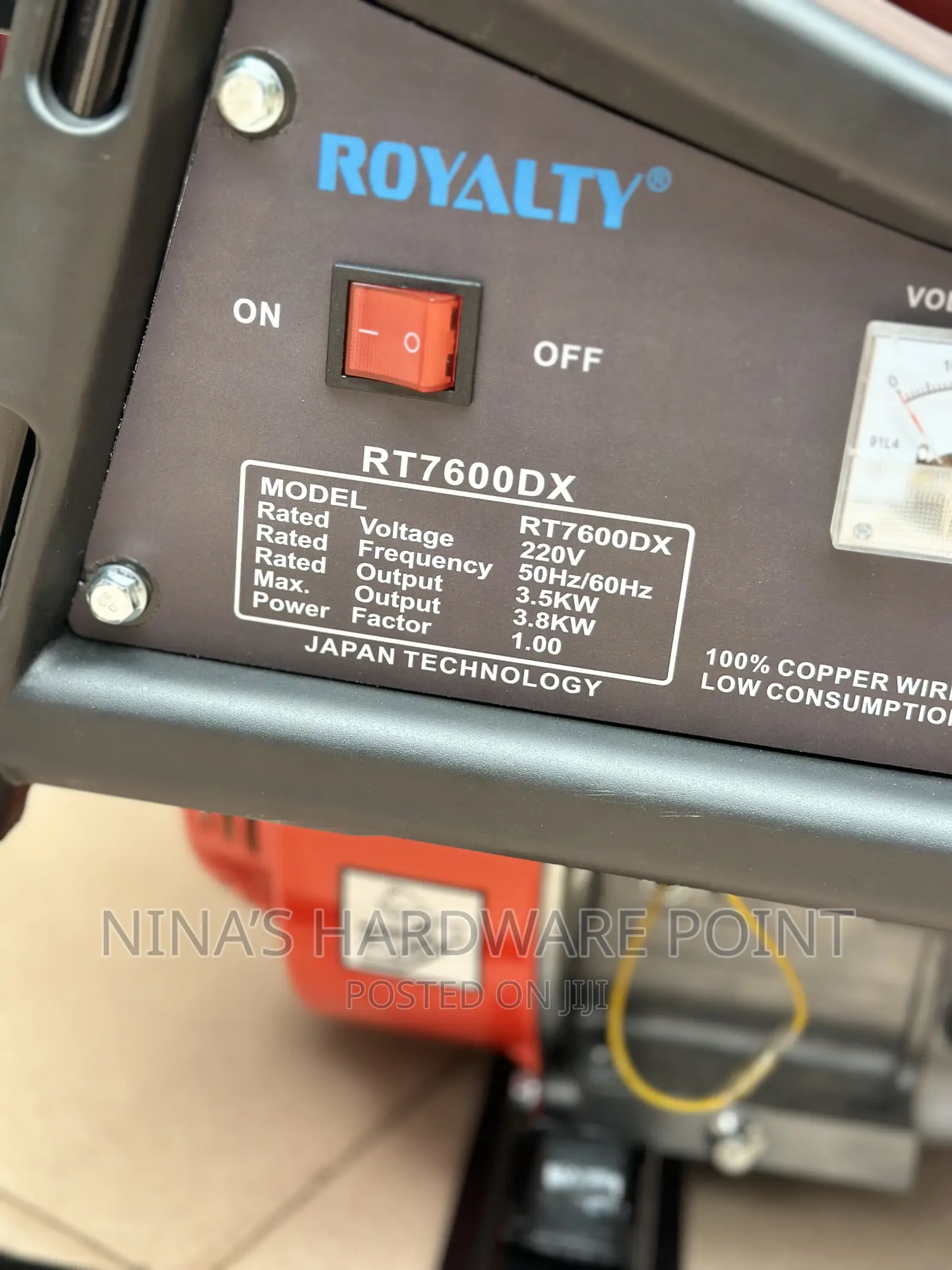 3.8kw Gasoline Generators
