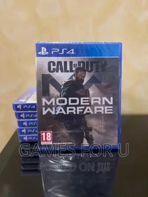 Ps4 Video Game COD Modern Warfarr