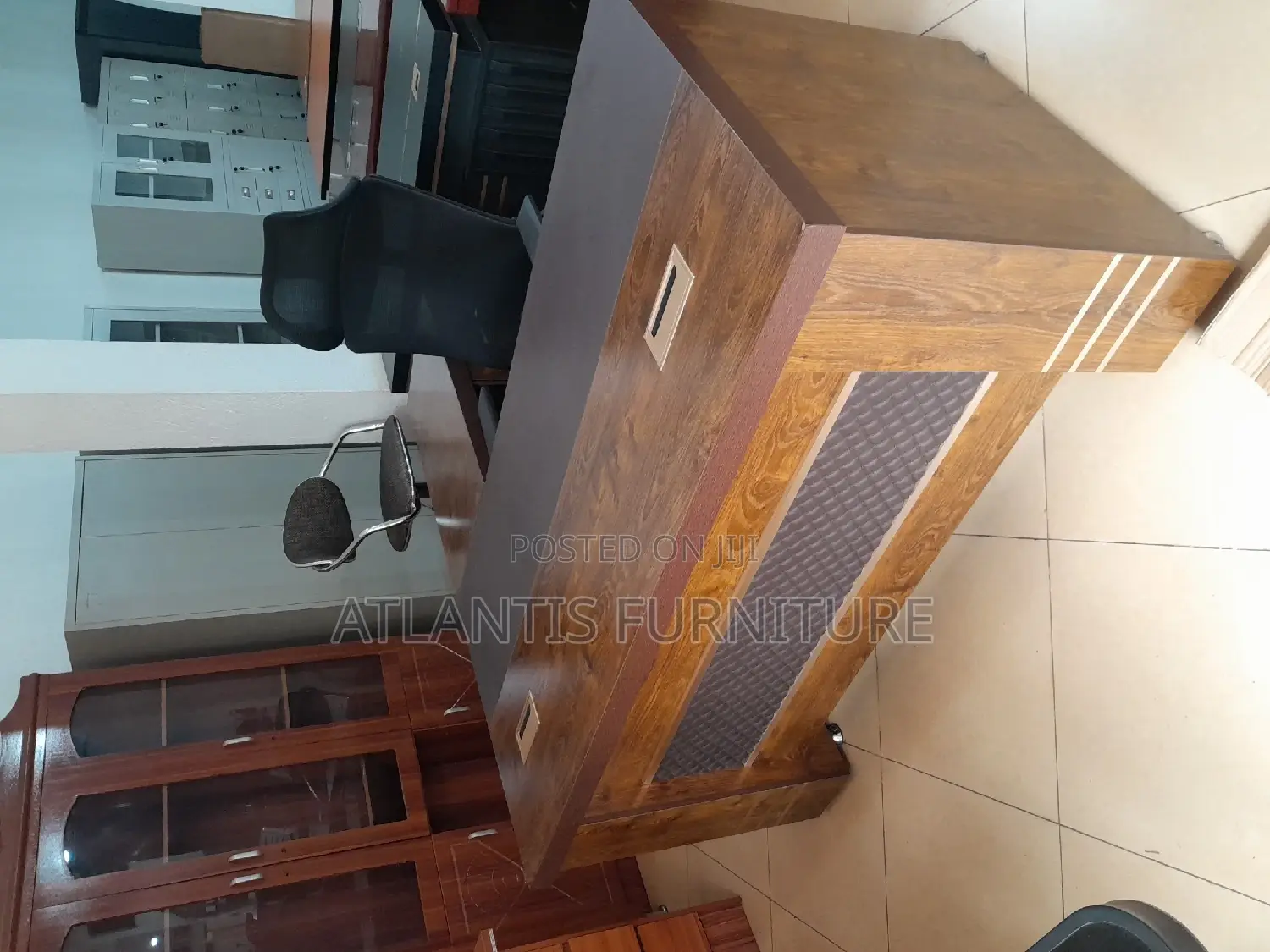 Front Design 160cm With 2 Drower Desk Only