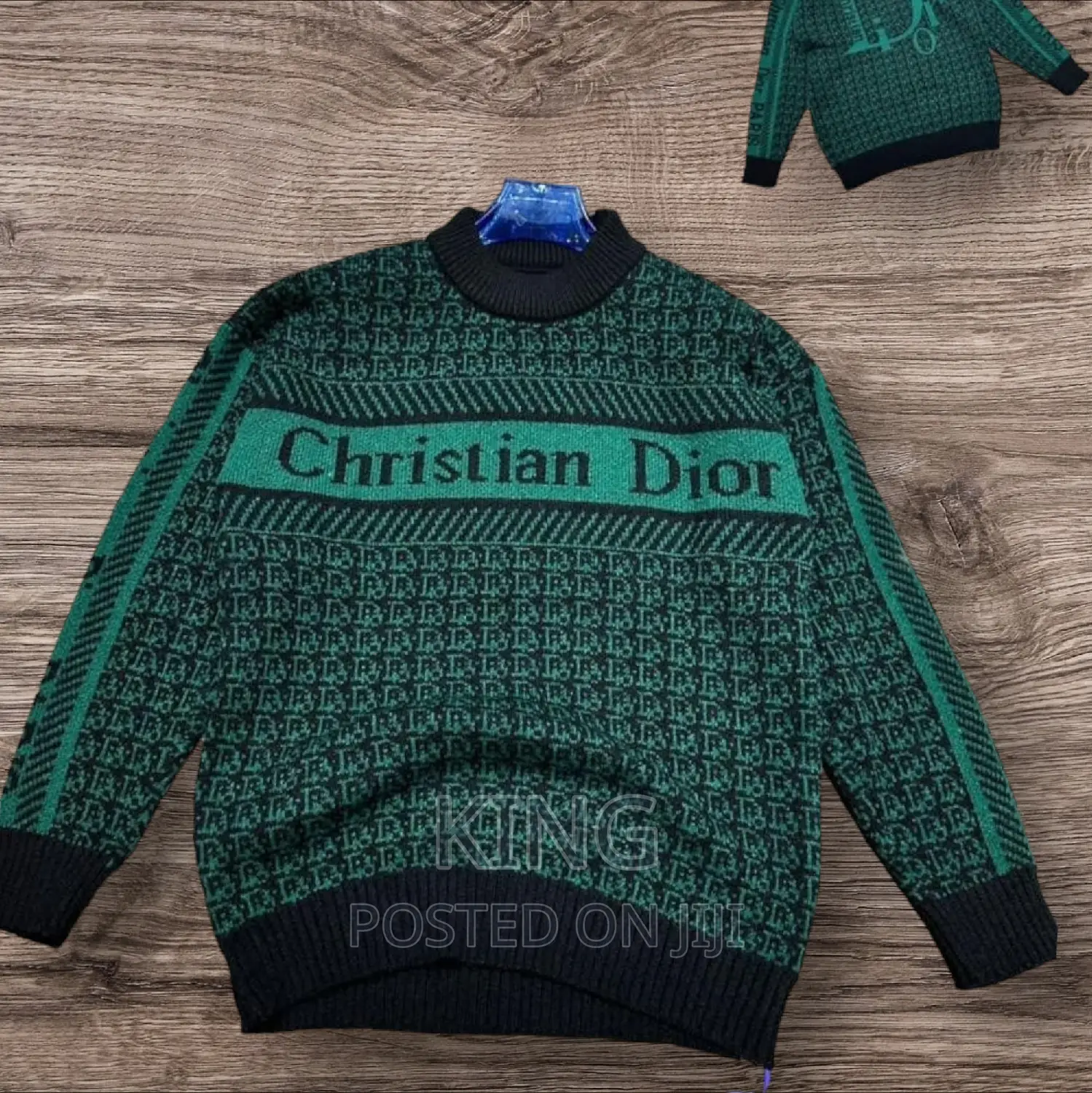 Green Dior Sweater