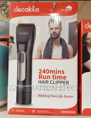 Decakila 2-Speed Rechargeable Hair Clipper LED Display