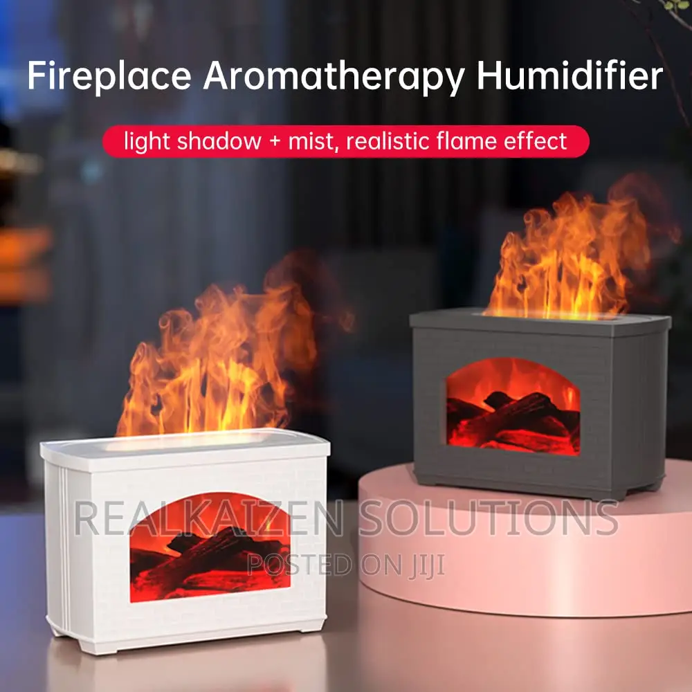 Aromatherapy Flame Humidifier |Diffuser Room Decor Fragrance