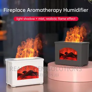 Aromatherapy Flame Humidifier |Diffuser Room Decor Fragrance
