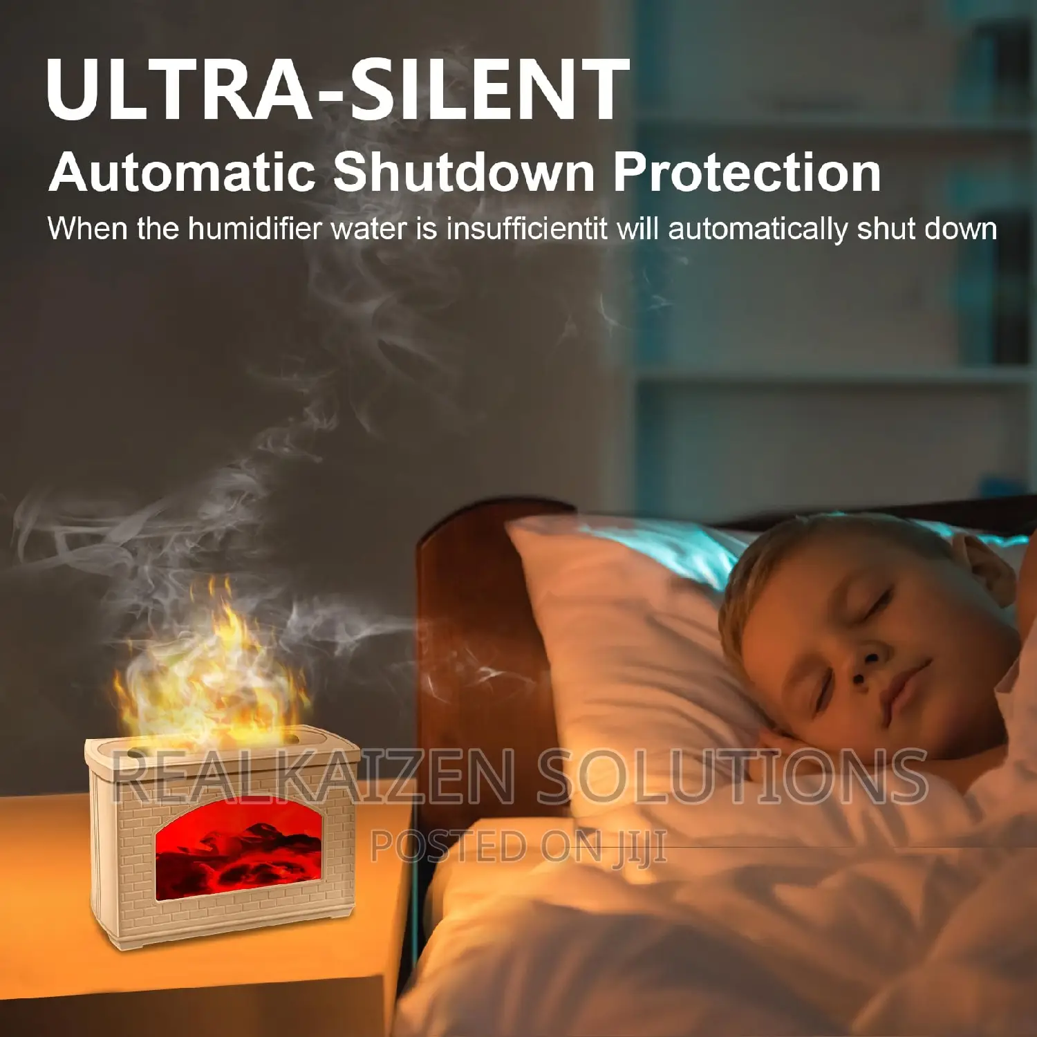 Aromatherapy Flame Humidifier |Diffuser Room Decor Fragrance