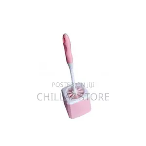 Toilet Brush With Holder – Pink