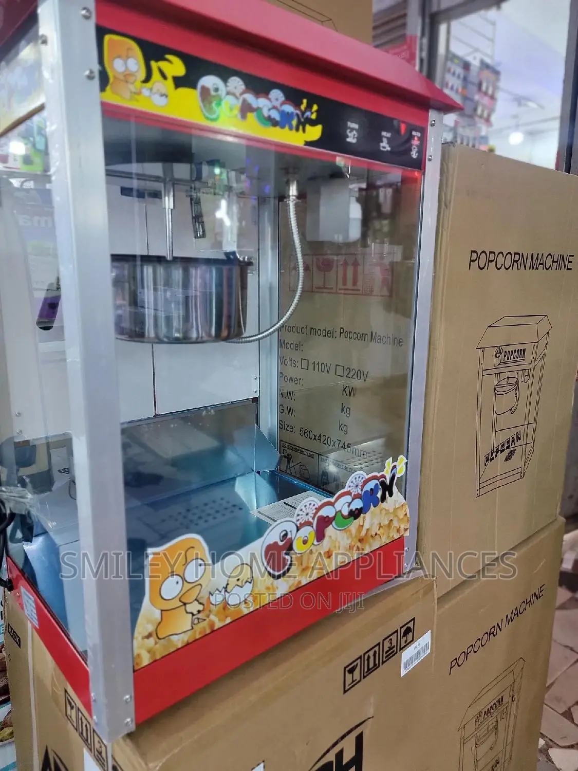 Electric Popcorn Machine