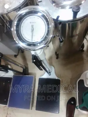 Weighing Scale With a Height Board