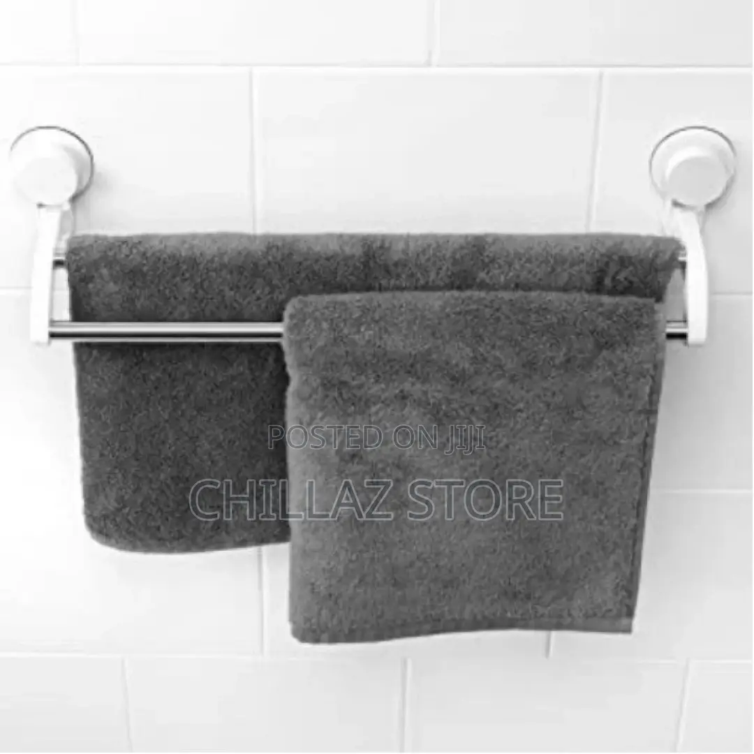 Lightbox
Bathroom Suction Double Towel Rack Rail, White